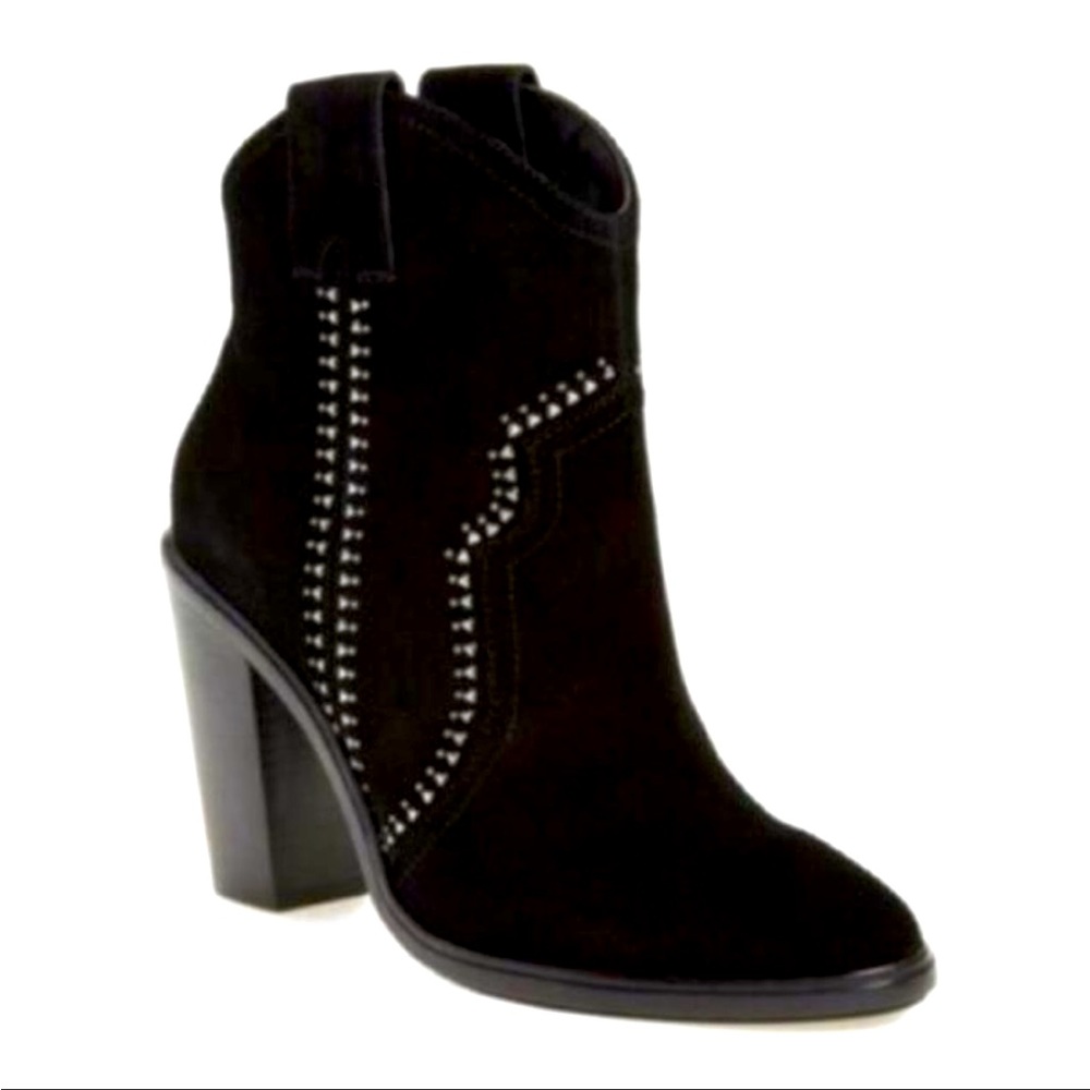 Joie Monte Cowboy inspired ankle Suede Boots NEW - 39